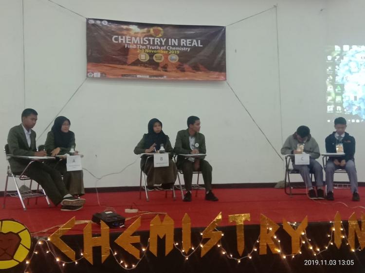 {SMK SMAK Makassar} 2 s.d 3 November 2019 : Raih juara di ajang Chemstry in Real di AKA Bogor